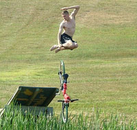 Pond Jump photo by Don Parks