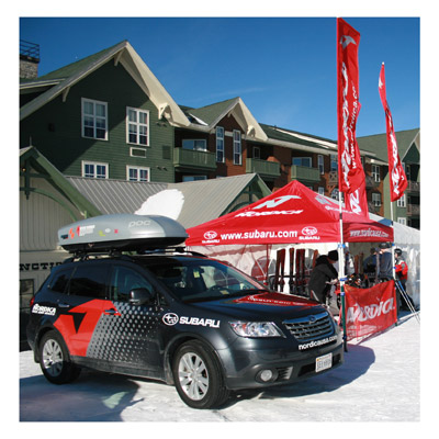 Subaru at Snowshoe Mountain, Photo by Julie Black/iPlayOutside.com